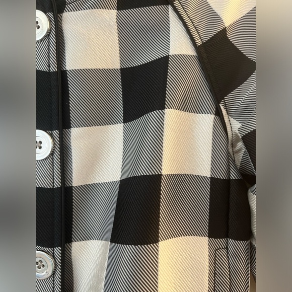 3.1 Phillip Lim Women's Gingham Jacquard Bomber - White Sand - Picture 10 of 14